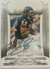 Matt Forte Football Cards 2009 Playoff Prestige Prices