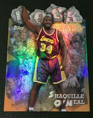 Shaquille O'Neal [Refractor] Basketball Cards 1997 Topps Rock Stars Prices