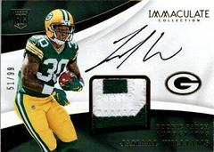 Jamaal Williams [Patch Autograph] Football Cards 2017 Panini Immaculate Collection Prices