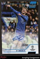 Mason Mount [Blue Wave] Soccer Cards 2021 Stadium Club Chrome UEFA Champions League Autographs Prices