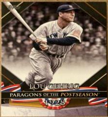 Lou Gehrig [Black] #PP-8 Baseball Cards 2022 Topps Update Paragons of the Postseason Prices