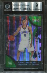 Russell Westbrook [Green Refractor] Basketball Cards 2007 Finest Prices