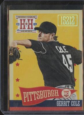 Gerrit Cole [Zip Code] #137 Baseball Cards 2013 Panini Hometown Heroes