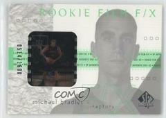 Michael Bradley Rookie Film #93 Basketball Cards 2001 SP Authentic Prices