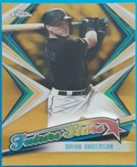 Brian Anderson [Gold Refractor] Baseball Cards 2019 Topps Chrome Future Stars Prices