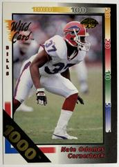 Nate Odomes [1000 Stripe] Football Cards 1992 Wild Card Prices