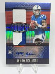 Anthony Richardson [Sapphire] #FDA-7 Football Cards 2023 Panini Legacy Futures Dual Patch Autographs Prices