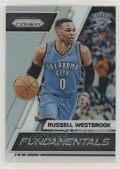 Russell Westbrook [Silver Prizm] #28 Basketball Cards 2017 Panini Prizm Fundamentals Prices