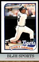 Chet Lemon #328 Baseball Cards 1989 O Pee Chee Prices