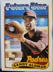 Sandy Alomar #648 Baseball Cards 1989 Topps Tiffany Prices
