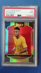 Neymar Jr. [Red Prizm] #21 Soccer Cards 2016 Panini Select Prices