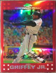 Ken Griffey Jr. [Red Refractor] #186 Baseball Cards 2007 Topps Chrome Prices
