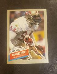 Charles Haley #21 Football Cards 1991 Fleer All Pro Prices