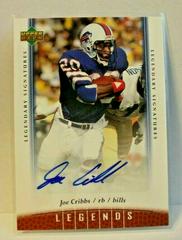 Joe Cribbs #42 Football Cards 2006 Upper Deck Legends Legendary Signatures Prices