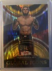 Islam Makhachev [Gold Flash] #12 Ufc Cards 2023 Panini Select UFC Global Icons Prices