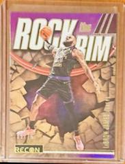 LeBron James [Purple] #16 Basketball Cards 2023 Panini Recon Rock the Rim Prices