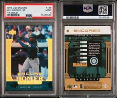 Ken Griffey Jr. [F/X Gold] #166 Baseball Cards 1999 Upper Deck Encore Prices