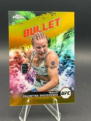 Valentina Shevchenko Bullet [Gold Refractor] #AKA-17 Ufc Cards 2024 Topps Chrome UFC AKA Prices