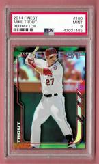Mike Trout [Refractor] Baseball Cards 2014 Finest Prices