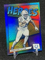 Jonathan Taylor [Blue] Football Cards 2022 Panini Prestige Heroes Prices