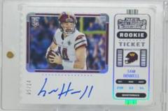 Sam Howell [Autograph Stub Ticket] #133 Football Cards 2022 Panini Contenders Prices