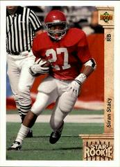 Siran Stacy #24 Football Cards 1992 Upper Deck Prices