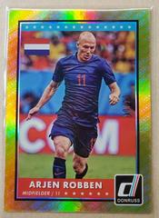 Arjen Robben [Press Proof Gold] Soccer Cards 2015 Panini Donruss Prices