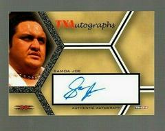 Samoa Joe Wrestling Cards 2008 TriStar TNA Impact Autographs Prices
