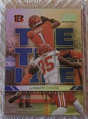 Ja'Marr Chase [Artist's Proof] #TL-JC Football Cards 2022 Panini Score Toe the Line Prices