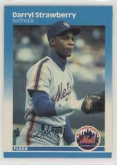 Darryl Strawberry #23 Baseball Cards 1987 Fleer Glossy Prices