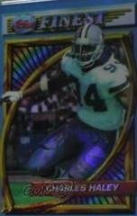 Charles Haley [Refractor] #169 Football Cards 1994 Topps Finest Prices