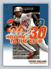 Cedric Mullins [Blue] #WC-17 Baseball Cards 2023 Topps Welcome to the Club Prices