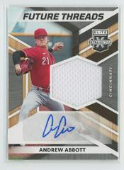 Andrew Abbott #FTS-AA Baseball Cards 2022 Panini Elite Extra Edition Future Threads Signatures Prices