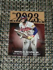 Ronald Acuna Jr. [Gold] #23GH-8 Baseball Cards 2024 Topps Greatest Hits Prices