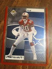 Jerry Rice, Randy Moss [Green] #SR07 Football Cards 1998 Upper Deck UD Choice Starquest/Rookiequest Prices