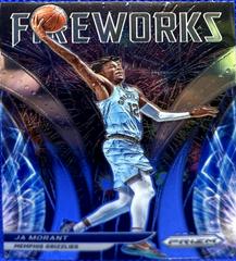 Ja Morant #24 Basketball Cards 2021 Panini Prizm Fireworks Prices