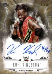 Kofi Kingston [Gold] Wrestling Cards 2016 Topps WWE Undisputed Autographs Prices