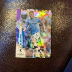 Kevin De Bruyne [Purple Refractor] Soccer Cards 2019 Topps Chrome UEFA Champions League Prices