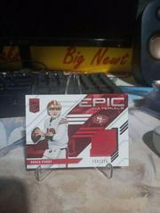 Brock Purdy #4 Football Cards 2023 Panini Donruss Elite Epic Materials Prices