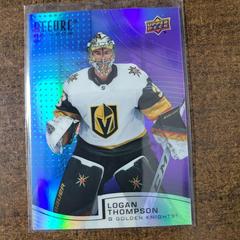 Logan Thompson [Blue Purple] Hockey Cards 2021 Upper Deck Allure Rainbow Prices