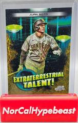 Juan Soto #ET-10 Baseball Cards 2023 Topps Cosmic Chrome Extraterrestrial Talent Prices