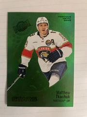 Matthew Tkachuk [Precious Metal Gems Green] #148 Hockey Cards 2022 Skybox Metal Universe Prices
