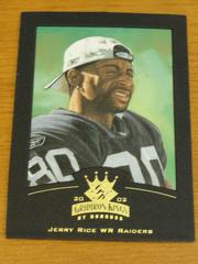 Jerry Rice [Gold] #69 Football Cards 2002 Panini Donruss Gridiron Kings Prices