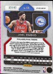 Joel Embiid [Pink Pulsar Prizm] Basketball Cards 2021 Panini Prizm Prices