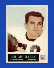 Lou Michaels #7 Football Cards 1965 Philadelphia Prices