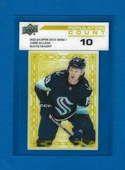 Jared McCann [10] #PC-15 Hockey Cards 2023 Upper Deck Population Count Prices