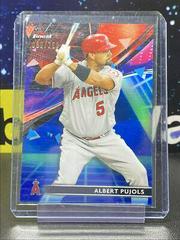 Albert Pujols [Purple Aqua Vapor Refractor] #1 Baseball Cards 2021 Topps Finest Prices