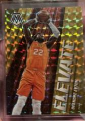 Deandre Ayton [Reactive Yellow] Basketball Cards 2020 Panini Mosaic Elevate Prices