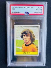 Zico #316 Soccer Cards 1979 Panini Calciatori Prices