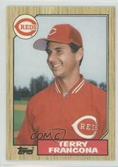 Terry Francona #34T Baseball Cards 1987 Topps Traded Prices